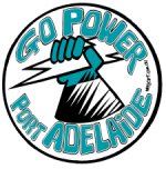 Port Power WEG Round Fridge Magnet FREE POST WITHIN AUSTRALIA